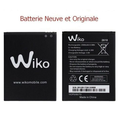 Batterie Wiko 2610 Pour Le Wiko Tommy 3