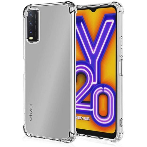 Coque Pour Vivo Y20 Silicone Transparente Antichoc