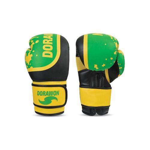 Dorawon, Gants De Boxe Coventry, Noir Et Jaune, Taille 8oz