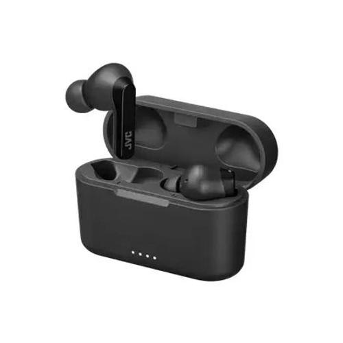 JVC HA-A9T - Écouteurs sans fil avec micro - intra-auriculaire - Bluetooth - noir, anthracite