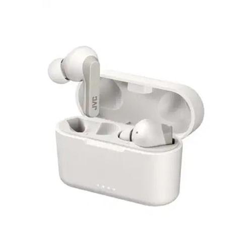 JVC HA-A9T - Écouteurs sans fil avec micro - intra-auriculaire - Bluetooth - gris, blanc