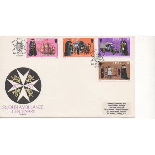 Jersey Ambulance Fdc 1977