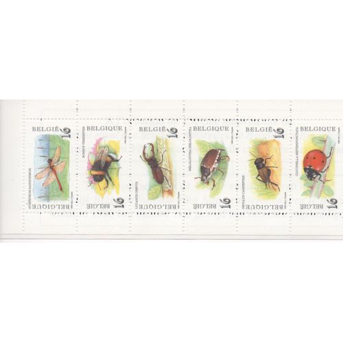 Belgique Timbres Les Insectes 1996