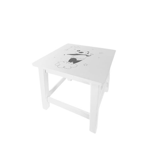 Tabouret Panda En Bois - Panda Debout