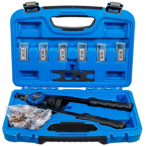 PINCE GRAND MODELE POUR LA POSE DE RIVETS ECROUS, INSERTS FILETES - M3 A M10