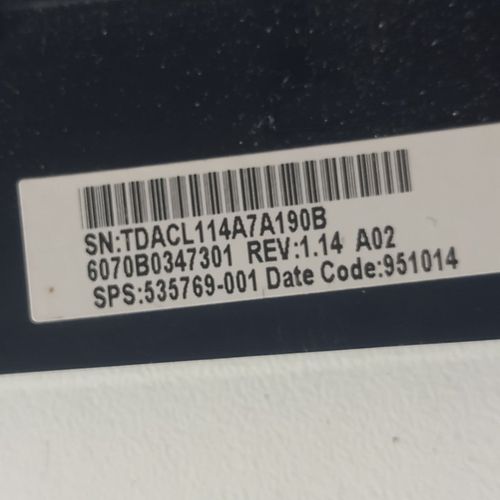 HP Probook 4710s écran complet  535769-001