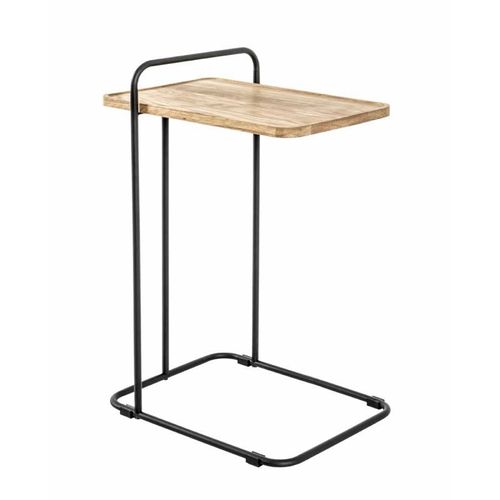 Paris Prix - Table D'appoint En Bois "Nissa" 73cm Naturel