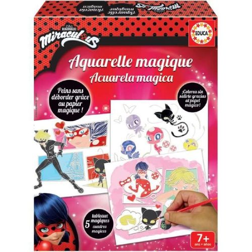 Educa Aquarelle Magique Miraculous Ladybug