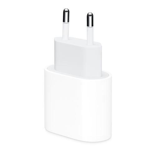 Chargeur Secteur USB-C 20W + Câble Lightning Power Delivery Original Apple  Blanc - Chargeurs USB - Chargeurs - Connectiques Smartphone - Matériel  Informatique High Tech