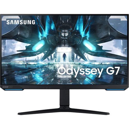 Samsung Odyssey G7 S28AG700NU - Écran LED - 28" - 3840 x 2160 4K @ 144 Hz - IPS - 400 cd/m² - 1000:1 - DisplayHDR 400 - 1 ms - 2xHDMI, DisplayPort - noir