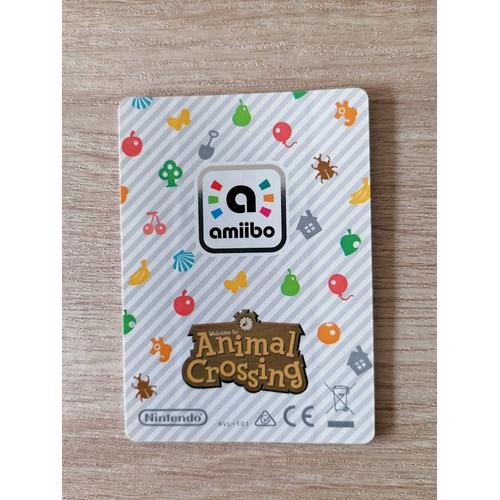 Carte Amiibo Animal Crossing (Happy Home Designer, Welcome Amiibo & New  Horizons) Série 3 N°264 : Mathéo
