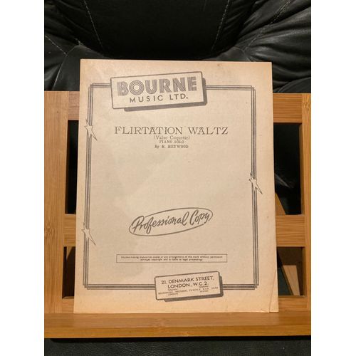 R. Heywood Flirtation Waltz Valse Coquette Pour Piano Éditions Bourne Music Ltd