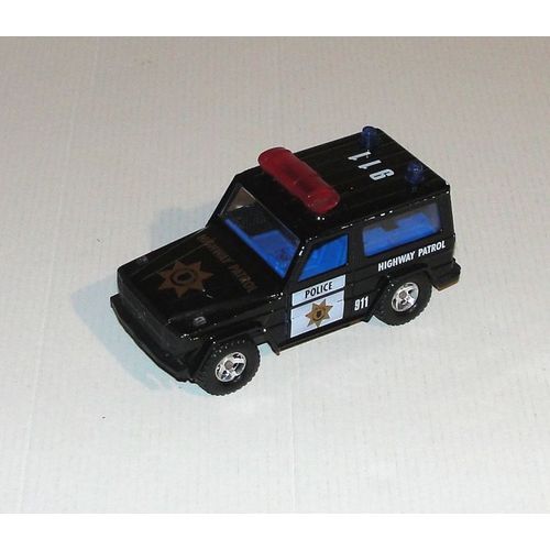 4x4 Mercedes 230 Ge Police Jouet Majorette - Voiture Vehicule Tout Terrain Echel 1.34e-Majorette