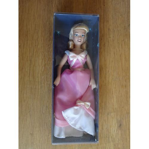 Poupée Porcelaine Disney Cendrillon En Robe Rose