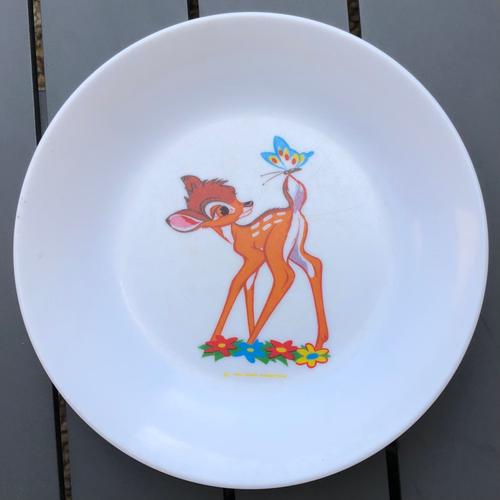 Assiette Bambi, Walt Disney, Dessin Animé, Animation