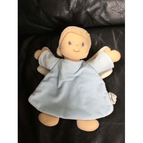 Doudou Ange Gardien Bleu Schutzengel 26cm