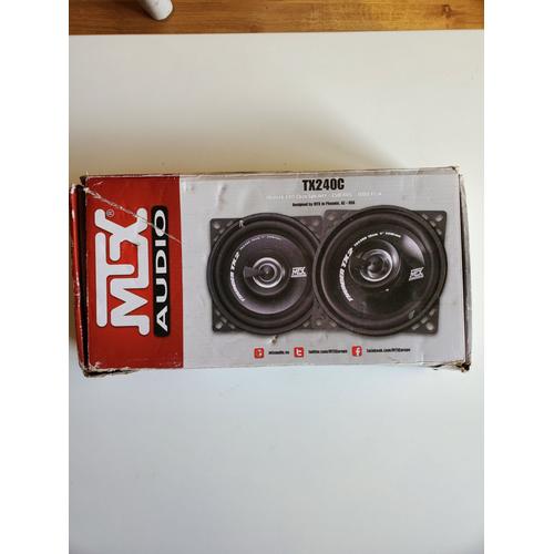 Kit de 2 Hauts-Parleurs MTX Audio CoAxiaux TX240C 10cm 4¿ 45W RMS-180 Peak