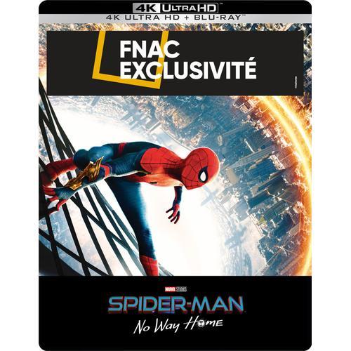 Spider-Man : No Way Home - Exclusivité Fnac Boîtier Steelbook - 4k Ultra Hd + Blu-Ray