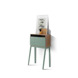 Bureau En Mélamine Porte Rabattable, Bristol