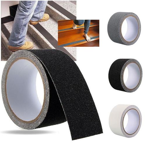 Bande Antidérapante Abrasive À Forte Adhérence, Ruban Abrasif Pour Rail De Sécurité Pour Escaliers, Marchepieds (10 Cm X 5 M)