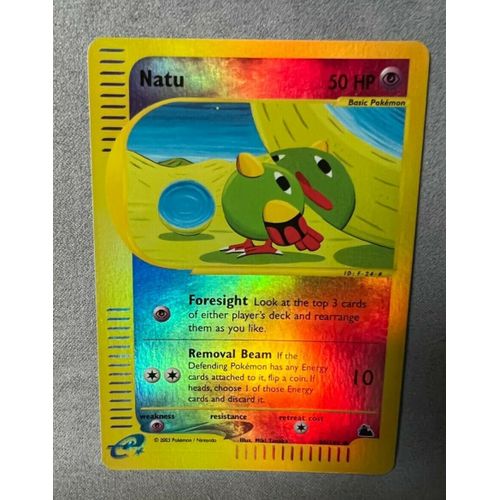 Pokemon Natu Skyridge Holo Reverse 80 / 144