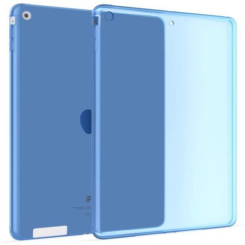 Transparent Étui Silicone Coque Housse Case Cover Pour Apple Ipad 2, Ipad 3, Ipad 4 En Bleu