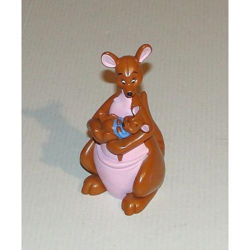 Figurine Gourou La Maman Kangourou Et Son Petit Gourou Du Monde De Winnie The Pooh Disney