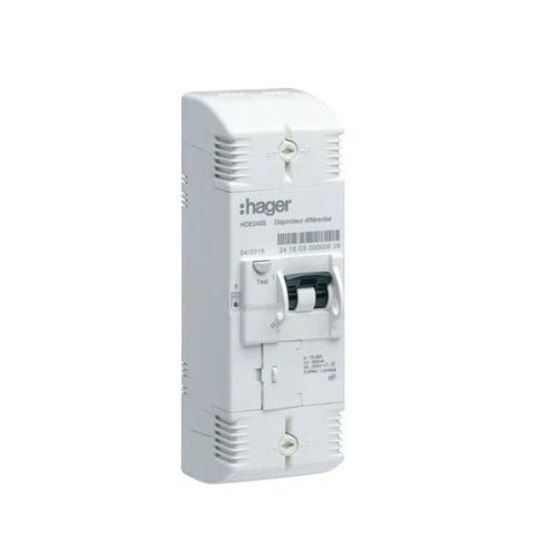 Hager HDE245S Disjoncteur de branchement 2P 15/45A 500mA