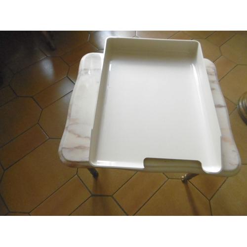 Corbeille Courrier Pleine 24x32x4cm Polystyrene Choc Beige Arlac Tray