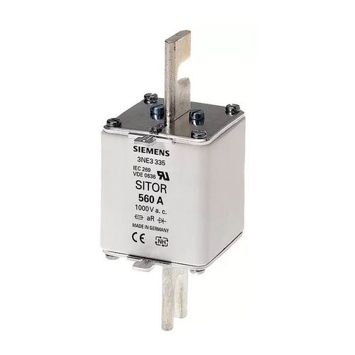 Siemens 3NE3335 Cartouche fusible SITOR NH2 560A 1000V type aR