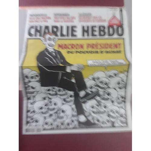 Charlie Hebdo 1553 Macron President Du Pouvoir D Achat