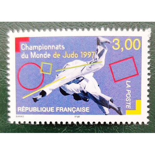 Timbre N° 3111 - Championnats Du Monde De Judo - 1997