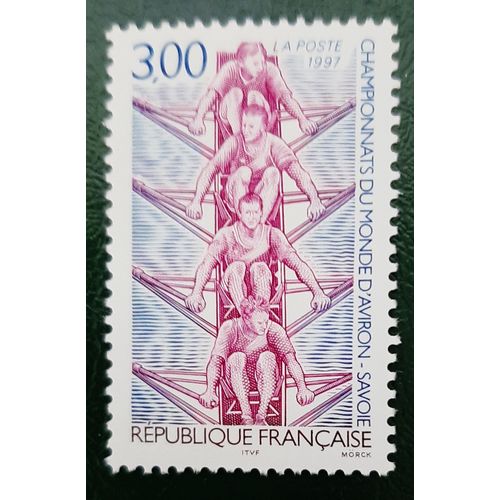Timbre N° 3102 - Championnats Du Monde D'aviron - 1997