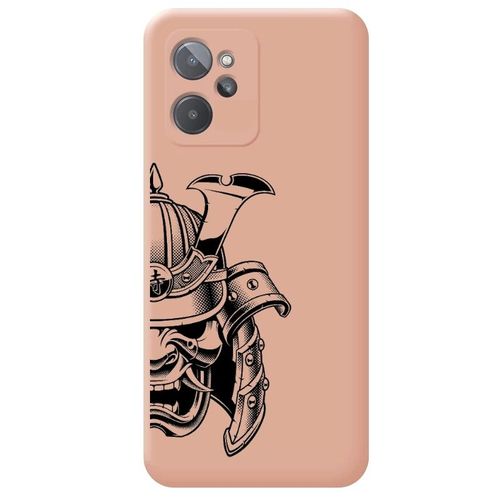Coque Rose Realme 9i Casque Samourai