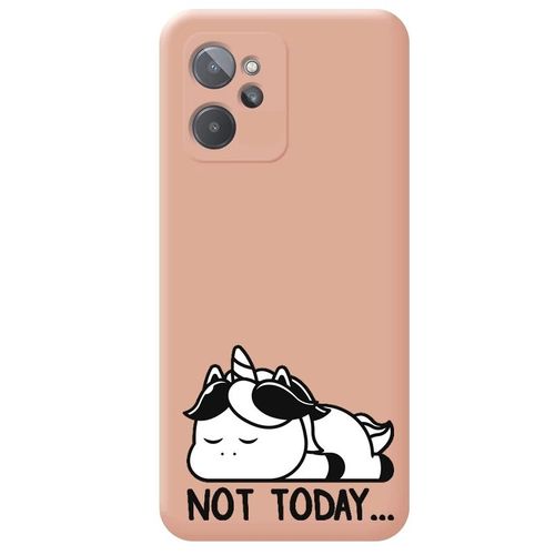 Coque Rose Realme 9i Licorne Paresseux