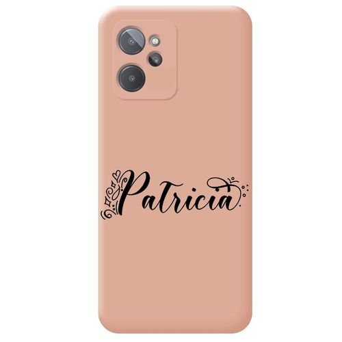 Coque Rose Realme 9i Avec Votre Prénom 7 Fleur Et Coeur