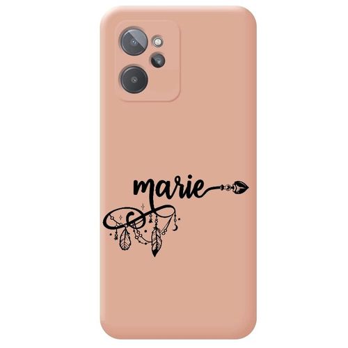 Coque Rose Realme 9i Avec Votre Prénom 6 Lune