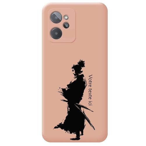 Coque Rose Realme 9i Samourai Personnalisee