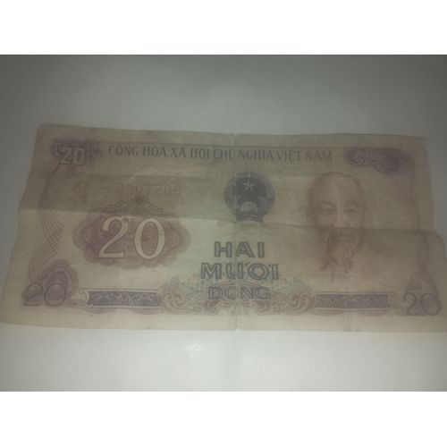 Billet De 20 Dong Vietnam