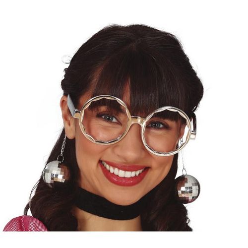 Lunettes Grosses Boules D'argent
