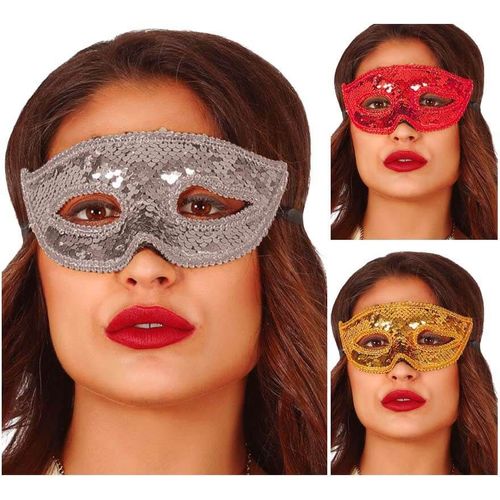 Masque De Paillettes De Différentes Couleurs