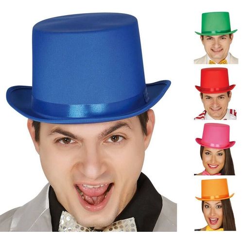 Chapeau Haut-De-Forme Haute Qualit? Plusieurs Couleurs (Couleur Bleu)