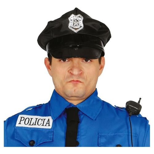 Casquette De Policier (Taille Unique)