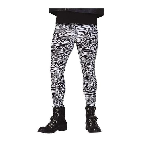 Pantalon Rock À Imprimé Zèbre