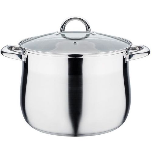 Gsw - Traiteur Bombe Avec Couvercle Vapeur - O 26 Cm - 11,5 L - Acier Inox Massif - Tous Feux Dont Induction