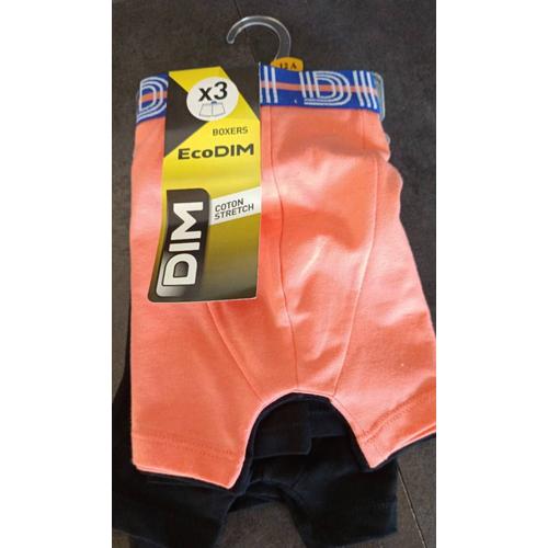 Boxer Dim 5 Noir 1 Couleur