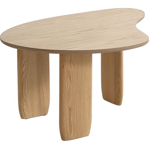 Table Basse Organique En Bois 100 Cm