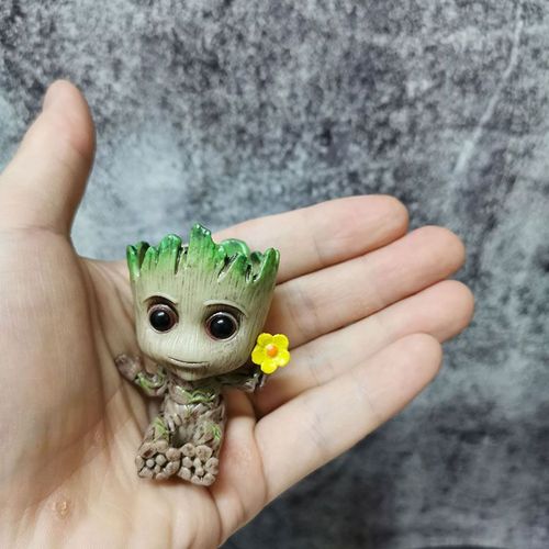 Pot De Fleur Multifonction Pour Enfants, Étui À Stylo, Décoration, Artisanat De Rangement, Pot De Fleur Groot, Jardinière De Jardin