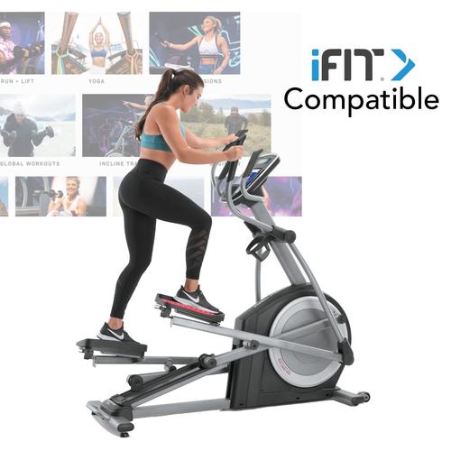 V lo Elliptique Endurance 720E Connect iFIT Rampe inclinable 0