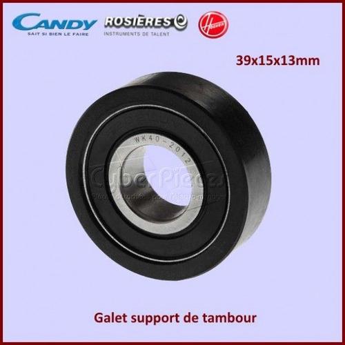 Galet X1 support B45p98 tambour + vis + rondelle Sèche-linge - 40004307, 09201204 Sèche-linge CANDY, HOOVER, FAGOR, FAGPR, VESTEL, ZEROWATT